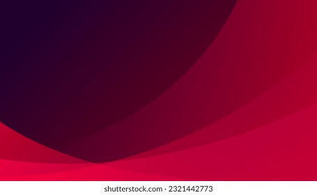 Abstract red background with circles. Simple shapes with trendy gradients. vector design template for banner, advertising, poster, cover