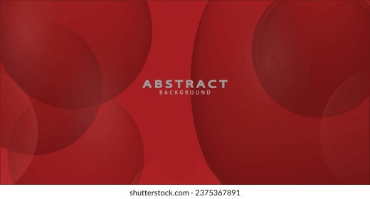 Abstract red background with red circles textures arts vektor Abstract halftone dotted background in red color presentation poster