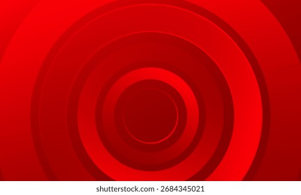 Abstract red background with circular. Eps10 vector