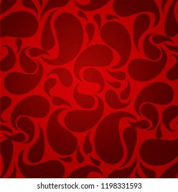 Abstract red background. Colorful texture vector. Background with geometric banner. Repeating background. Cloth design, wallpaper. Can be adapt to Brochure, Annual Report, Magazine.