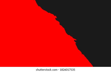 fondo rojo abstracto, pancarta de grifo abstracto creativo, vector de concepto de página de aterrizaje sangriento