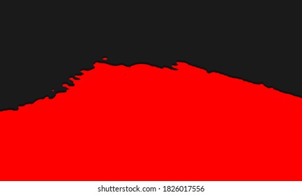 fondo rojo abstracto, pancarta de grifo abstracto creativo, vector de concepto de página de aterrizaje sangriento