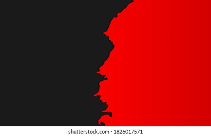 abstract red background, creative abstract grunge banner, bloody landing page concept vector
