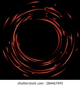 Abstract red background with crossing lines. EPS 10 vector file included