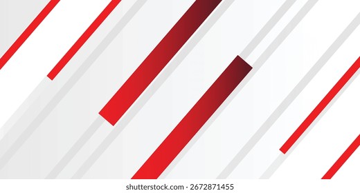 Abstrato Curva de fundo vermelha sobre um vetor de fundo branco