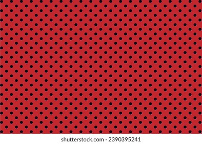 abstract red background with dark holes