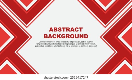 Plantilla de diseño de fondo rojo Abstractas. Ilustración vectorial Abstractas del Fondo de pantalla del Anuncio. Vector rojo