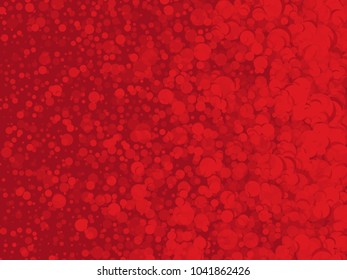 abstract red background with dots