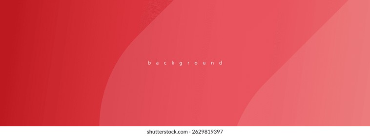 Abstract red background with dynamic shapes and smooth gradients. Vibrant and bold design suitable for presentations, posters, web design, and creative projects that need energy and impact.