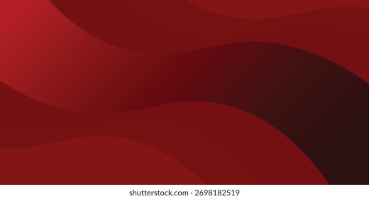 Fondo abstracto rojo Abstractas con la composición dinámica de las Formas simple, 
