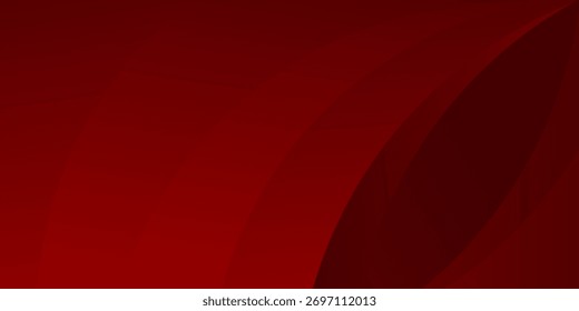 Abstract red background. Dynamic sound wave. Design element. Vector illustration