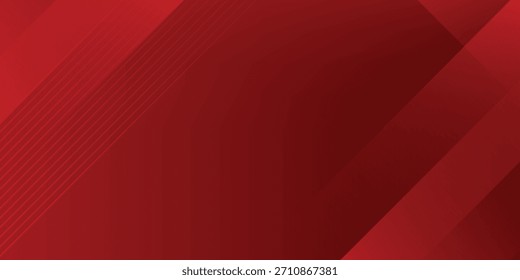 Fondo abstracto rojo Abstractas con líneas diagonales brillantes elegantes. Ilustración abstracta de Vector de diseño.