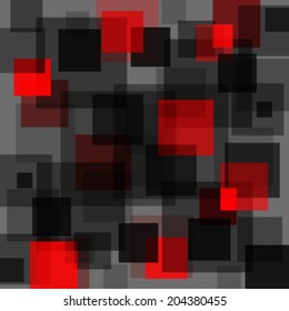 Abstract red background - eps 10 vector illustration
