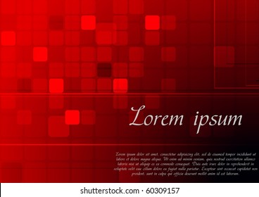 Abstract red background - eps 10 vector illustration