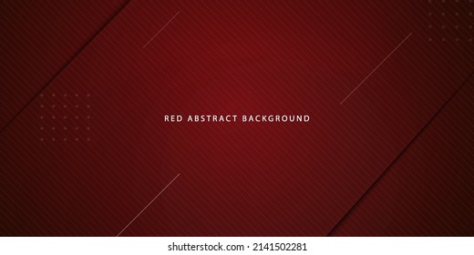 abstract red background with fluid line and shapes.3d look with shadow. colorful design. bright and modern concept. eps10 vector