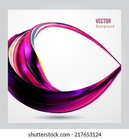 Abstract red background futuristic wavy vector illustration eps10. Business wave corporate background, flyer, brochure design template