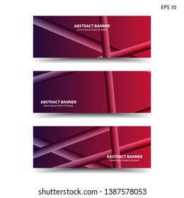 abstract red background geometric for banner, web, flyer, brochure – vector