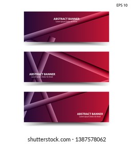 abstract red background geometric for banner, web, flyer, brochure – vector