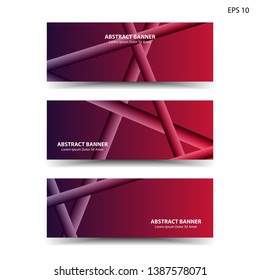 abstract red background geometric for banner, web, flyer, brochure – vector