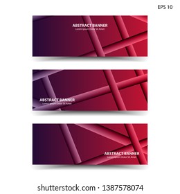 abstract red background geometric for banner, web, flyer, brochure – vector