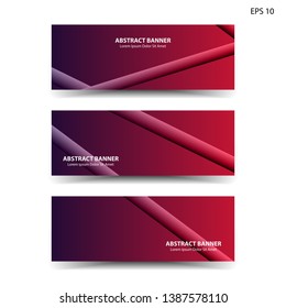 abstract red background geometric for banner, web, flyer, brochure – vector