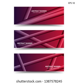 abstract red background geometric for banner, web, flyer, brochure – vector