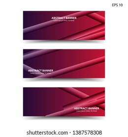 abstract red background geometric for banner, web, flyer, brochure – vector