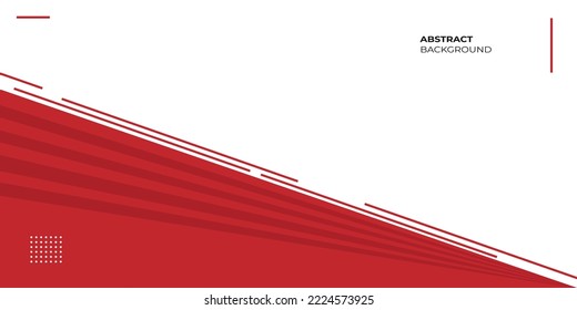 abstract red background with geometric shape. copyspace area