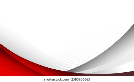 abstract red background with geometric shapes