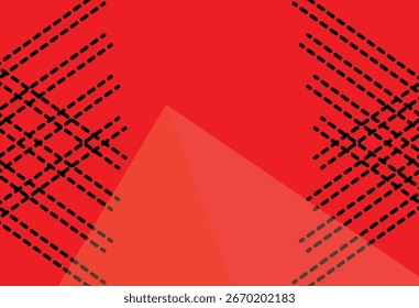 Abstractas fondo rojo. Patrón de Formas y líneas geométricas. Líneas degradadas modernas. Diseño gráfico de tecnología futurista. Traje para el negocio, cabecera, cubierta, Fondo de pantalla, Sitio web, volante