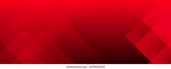 Abstract red background. Geometric triangle background. Hexagon pattern. Vector background.