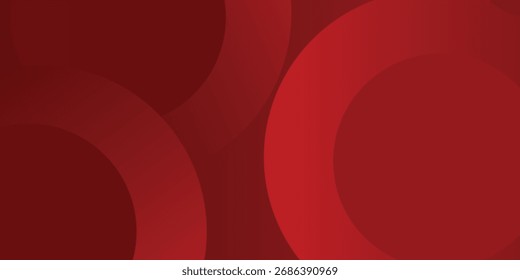 Fondo rojo Abstractas con líneas de curva brillantes. Modelo geométrico rojo brillante moderno de las líneas del círculo. Concepto futurista. Traje para el Anuncio, folleto, cartel, presentación, cubierta, Sitio web
