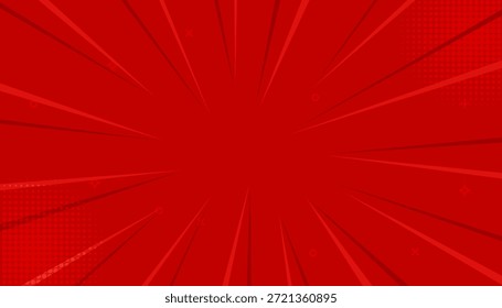 Abstract red background with glowing curve lines. Modern shiny red gradient geometric circle lines pattern. Futuristic concept. Suit for banner, brochure, poster, presentation, cover, website