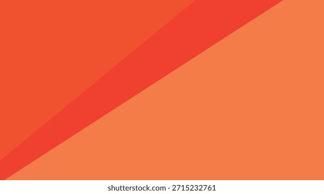 Abstractas fondo rojo con líneas doradas y degradado naranja crea un patrón de movimiento de Vector dinámico para un fondo de decoración de Anuncio de Web