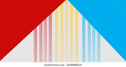 Abstract red background good gray white blank space. Design for presentation banner poster concept texture vector
