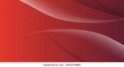abstract red background with gradient color and artistic dynamic line decoration abstrack background simple