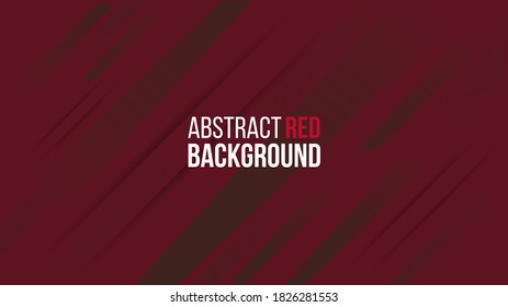 Abstract red background gradient design with geometric composition.Futuristic minimal pattern place for text or message.Trendy and modern Cool banner design template.