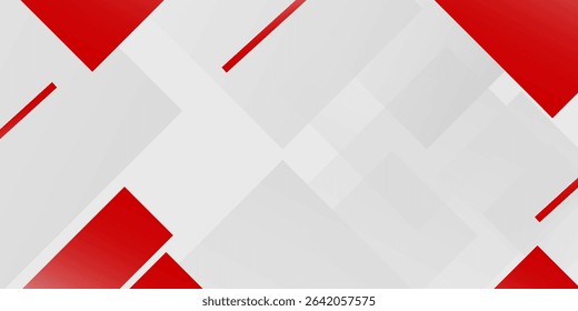 Abstract red background gray white blank space. Vector illustration design for presentation  banner  cover  web card poster  