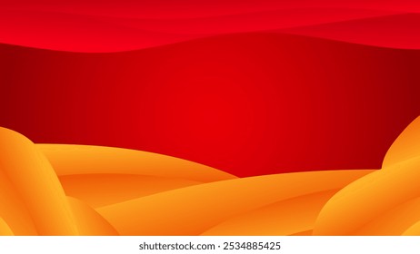 FONDO ROJO Abstractas CON FORMAS DIBUJADAS A MANO PLANTILLA DE VECTOR DE DISEÑO DE COLOR NARANJA GRADIENTE PARA FONDO DE PANTALLA, DISEÑO DE PORTADA, DISEÑO DE PÁGINA DE INICIO