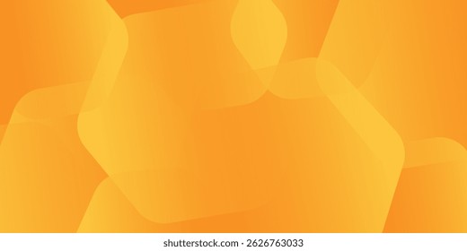 Abstract red background with hexagon. Dynamic shapes composition. Vector illustration
