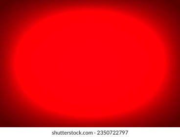 Abstrakter roter Hintergrund mit heller Mitte und Kopienraum für Text oder Vektorgrafik 