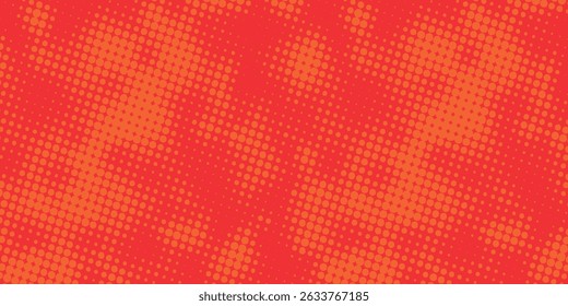 Abstract red background, light and shadow on the backdrop with dimensions, hot tone wall with intense color, horizontal wallpaper. Art and Illustration