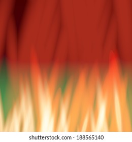 Abstract red background like as tongues of flame