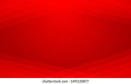 Abstract red background with lines