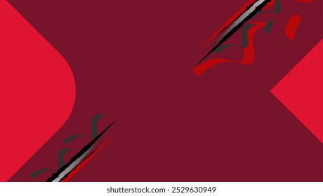 abstract red background with lines