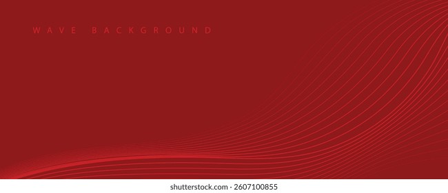 abstract red background with lines