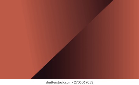 Abstrakter roter Hintergrund mit Linien, goldenem Eckenschatten und leerem Blatt Papier Vorlage Entwurfsgrafik