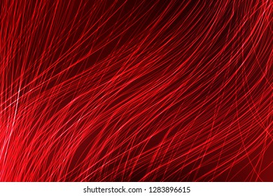 abstract red background with lines. illustration technology. 