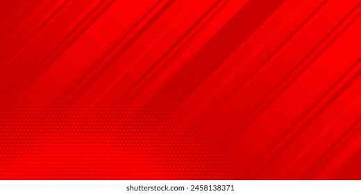 Abstract red background. Minimal geometric background abstract design.