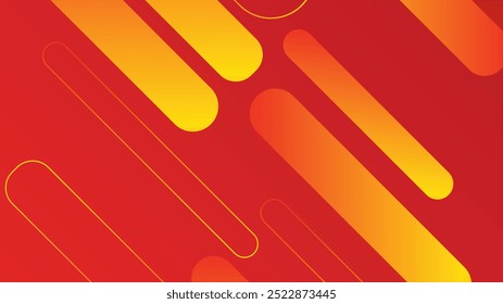 Abstract Red background. Minimal geometric red gradient background abstract design. Vector EPS 10